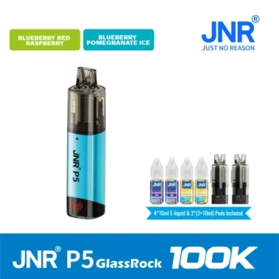 JNR P5 GlassRock 100K Puffs Kit Replaceable Pod Vape